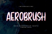 Aerobrush font download
