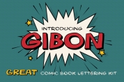 Gibon Bold Outline font download