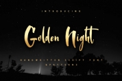 Golden Night font download
