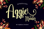 Aggie Marder Script font download