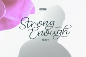 Strong Enough font download