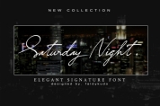 Saturday Night font download