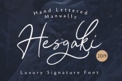 Hesgaki font download