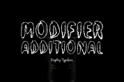Modifier Additional font download