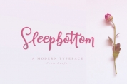 Sleepbottom font download