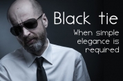 Black Tie font download