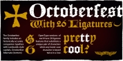 Octoberfest Pro font download