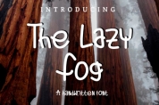 The Lazy Fog font download