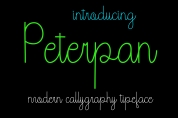 Peterpan font download