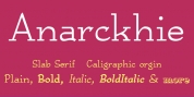 Anarckhie font download