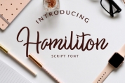 Hamiliton font download