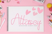 Attasey Signature Font font download