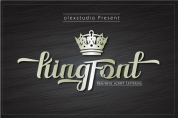 Kingfont Script font download