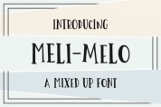 Meli Melo font download