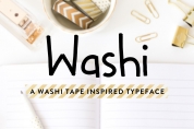 Washi font download