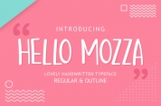 Hello Mozza font download