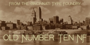 Old Number Ten NF font download