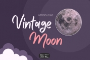 Vintage Moon font download