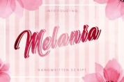 Melania font download
