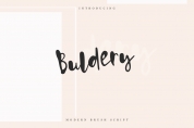 Buldery font download