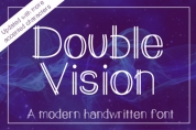 Double Vision font download