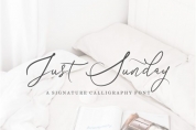 Just Sunday font download