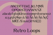 Retro Loops font download