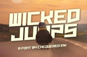 Wicked Jumps font download
