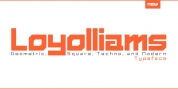 Loyolliams font download