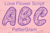 Love Flower Script font download