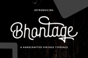 Bhontage font download