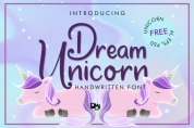Dream Unicorn font download