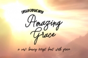 Amazing Grace font download