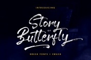 Story of Butterfly font download
