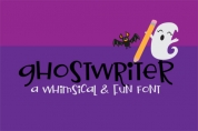 Ghostwriter font download