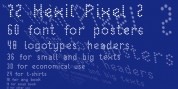 Hexil Pixel 2 font download