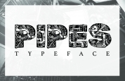 Pipes font download
