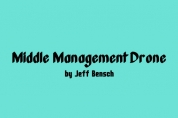 Middle Management Drone font download