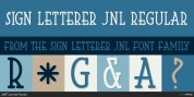 Sign Letterer JNL font download