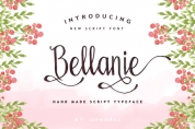 Bellanie font download