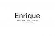 Enrique font download