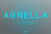 Agnella Black font download