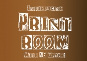 Print Room font download