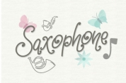 Saxophone font download