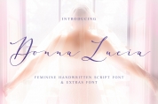 Donna Lucia font download