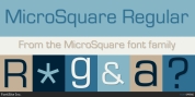 MicroSquare font download