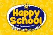 Happy School font download