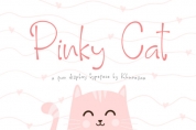 Pinky Cat font download