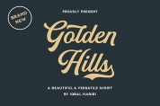 Golden Hills font download