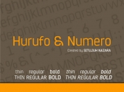 Hurufo Numero font download